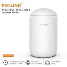PIXLINK Wi-Fi 6 Router-AX1800 Wi-Fi простой маршрутизатор 1800 Мбит/с гигабитный маршрутизатор двухдиапазонный OFDMA MU-MIMO умное соединение