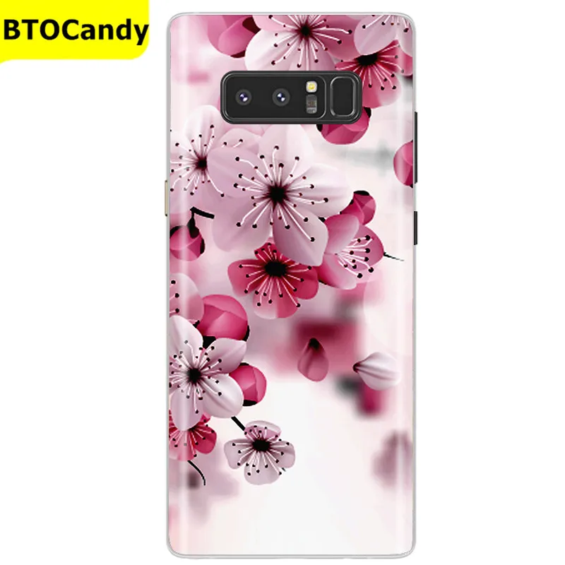 For Samsung Galaxy Note 8 Case N950F N950 Soft Tpu Silicone Case For Samsung Galaxy Note 8 Note8 Back Phone Cases Coque Fundas mous wallet Cases & Covers