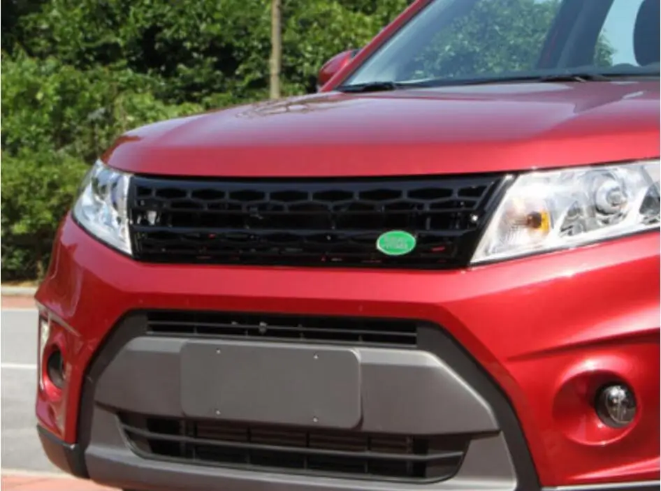 ABS Передняя решетка Вокруг отделки гоночных грилей отделка для Suzuki Vitara