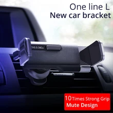 Fivetech Car Phone Holder Stand For all smartphones Car Phone Holder For Car Air Outlet Adjustable Car Phone Mount