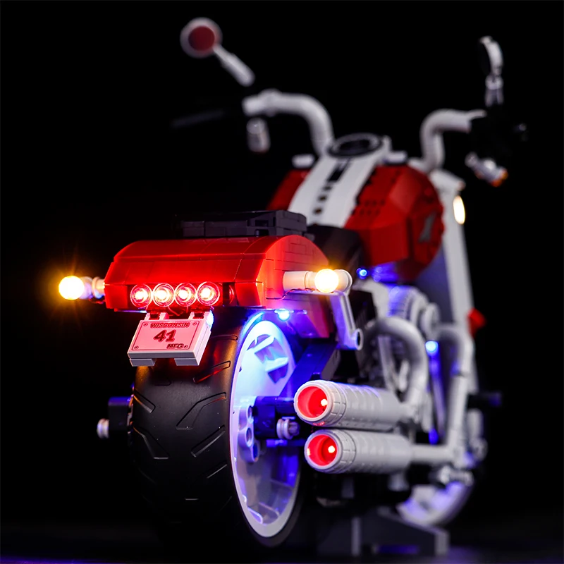 Vonado светодиодный для LEGO 10269 Творческий различные серии СОВМЕСТИМЫ мотоцикла Harley