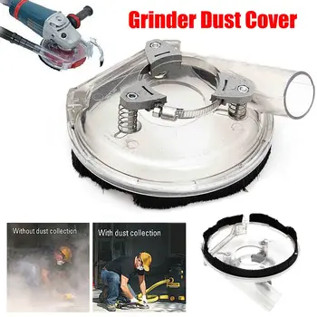 

Dust Shroud Kit Dry Grinding Dust Cover for 4"/ 5" Angle Grinder Hand Grinder Power Tool Accessories