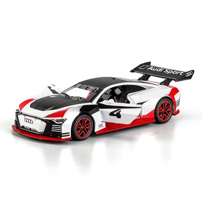 1:32 Audi GT Le Mans Sports Racing Car Alloy Car Diecasts & Toy Vehicles Metal Toy Car Model High Simulation Collection Kids Toy 8