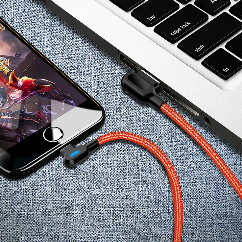 NOHON 90 градусов USB кабель для iPhone XS Max XR X 8 Micro usb type C USBC телефонный кабель для samsung huawei быстрое зарядное устройство USB C кабель