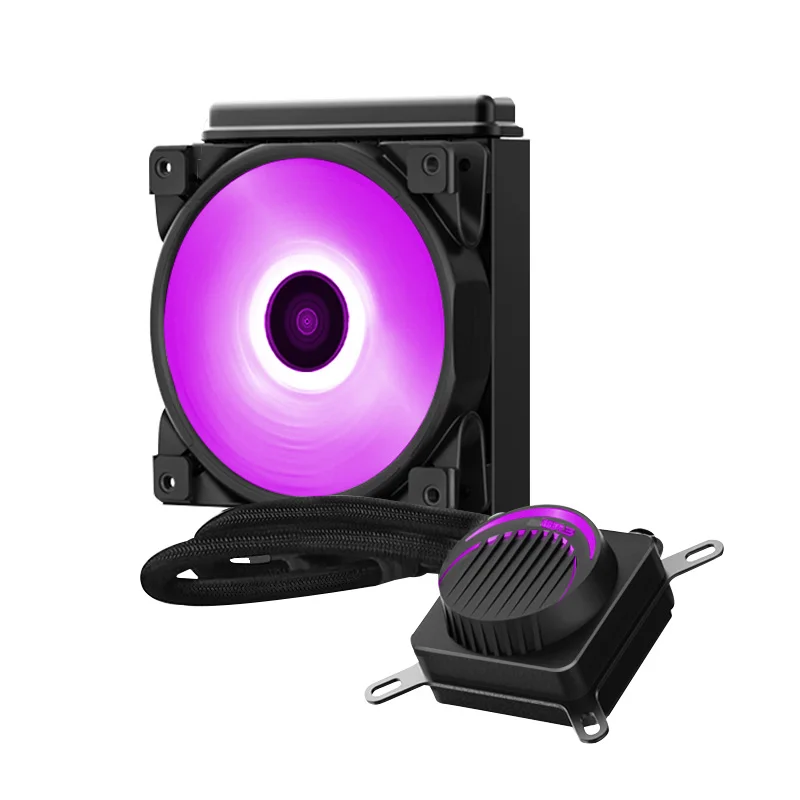  Pccooler GI-AH120U/P PC Fall Wasser Kühlung Computer RGB 12 V/4PIN Fan CPU Integrierte Wasser Kühle