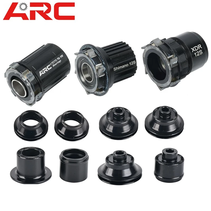 

ARC Freehub Adapter 010 009 005 006 039 QR conversion Thru cap for 8 9 10 11 12Speed repair parts 100x9 135x10 142x12 100x15MM