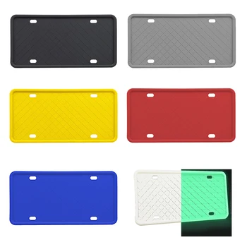 

Silicone Plate Frame Soft Car Cover Holder car accessaries