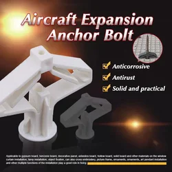 50pcs Expansion Drywall Anchor Kit With Screws Self Drilling Wall Home Pierced Special For Nylon Plastic Gypsum Board