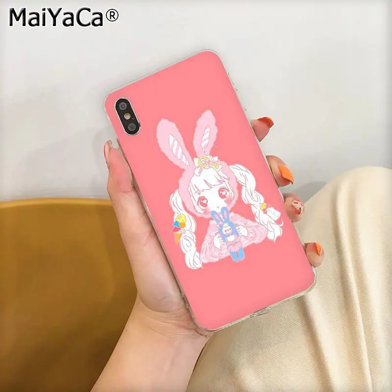 A2 MaiYaCa милый мультфильм cinnamoroll Coque Shell чехол для телефона Apple iphone 11 pro 8 7 66S Plus X XS MAX 5s SE XR чехол для мобильных телефонов - Цвет: A2