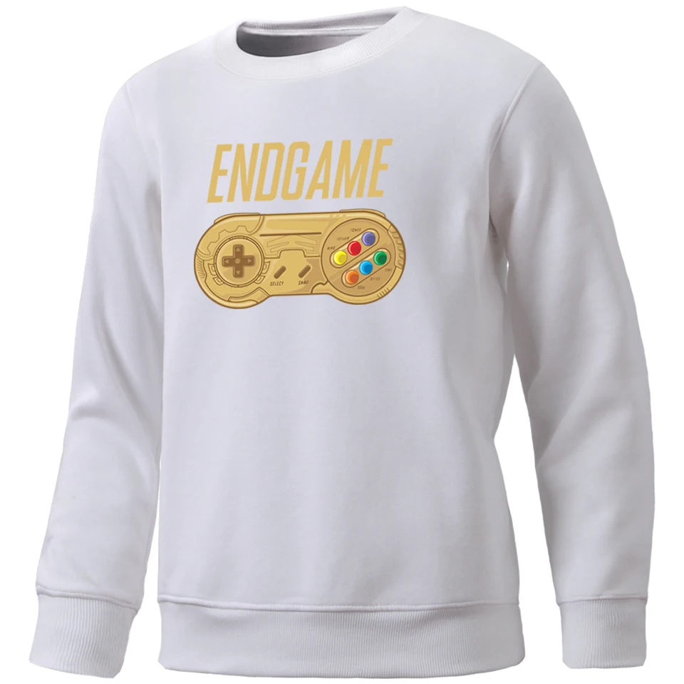 Endgame корейский джемпер в хипстерском стиле топы с круглым вырезом пуловеры для