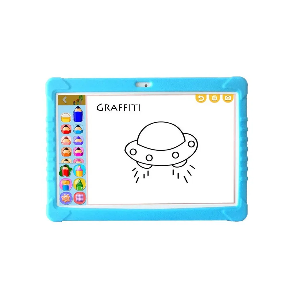 Ceny Tablet PC dla dzieci Android 6.0 16GB IPS 10.1 Cal Bluetooth WIFI pakiet przypadku wysokiej jakości zakupu