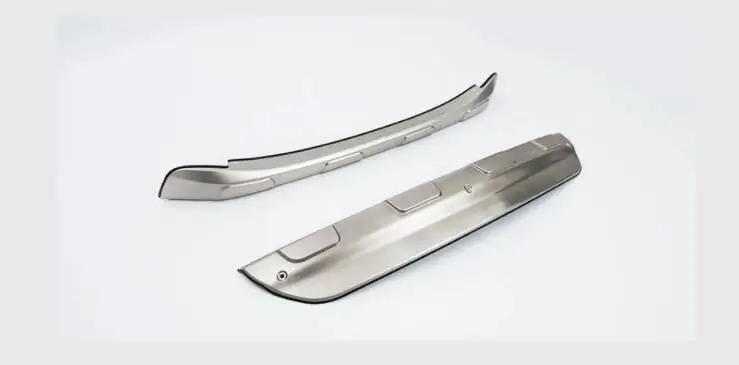 2 шт. MAC OS Inoxidavel Dianteira e Traseira Бампер протектор скольжения Placa capa para CX-5 CX5 для 2012 2013 2013