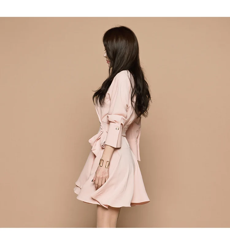 2022 فستان ربيعي نسائي فستان كاجوال أنيق تصاميم كوريه جديد فساتين العيد لعام