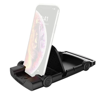 

Car Multi-Functional Bracket, Universal 180° Rotate Adjustable Car Phone Mount Cradle Hold Vertically/Horizontally for Smartph