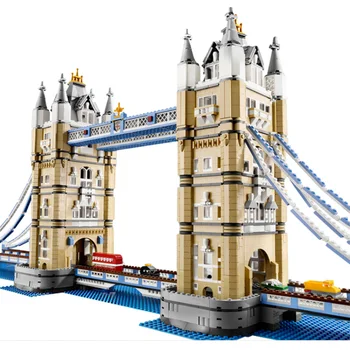 

4295pcs World Famous Architecture London Tower Bridge Creator Expert Compatible Lepining Building Blocks DIY Toys 17004 10214