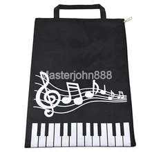 Музыкальные ноты, фортепьяно, Музыка Примечание лист A4 файл Оксфорд мягкий чехол документ инструменты Запчасти сумка для музыканта песня писатель художника