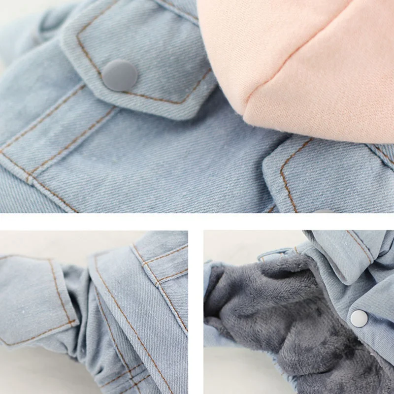 Pet Dog Coat Driver Style Pet Dogs Four Legs Cotton Thickness Hooded Winter Coat Free Shiping Warm Cloth for Small Puppy Dogs