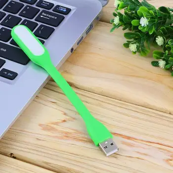 

1 pcs New Ultra Bright 1.2W LEDs USB lamp for Notebook Computer Laptop PC Portable Flexible metal Neck LED USB light foldable