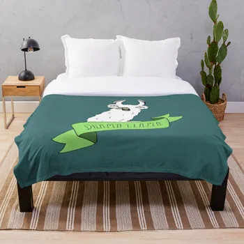 

Drama Llama Blanket Wool Flannel Plush Blanket Bedspread For office Sherpa Blanket Couch Quilt Cover Travel