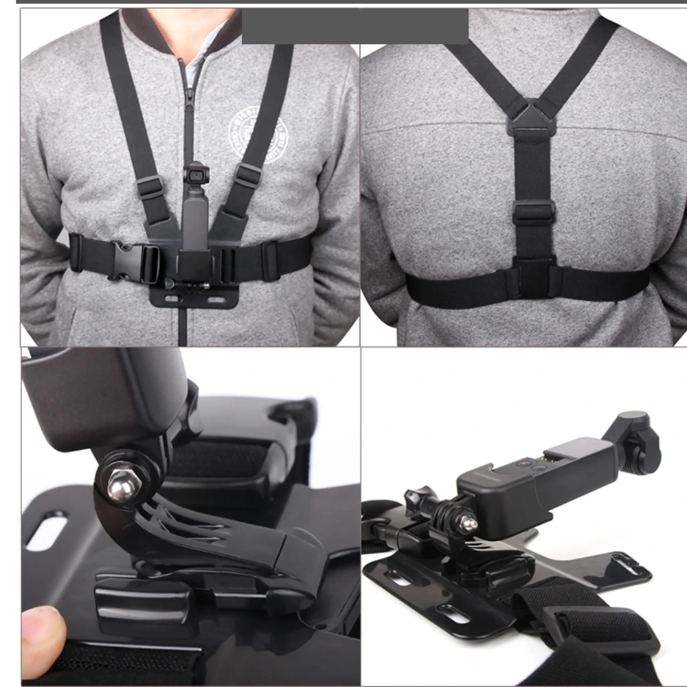 Нагрудный ремень держатель для DJI OSMO POCKET & GOPRO аксессуары камеры|Аксессуары систем