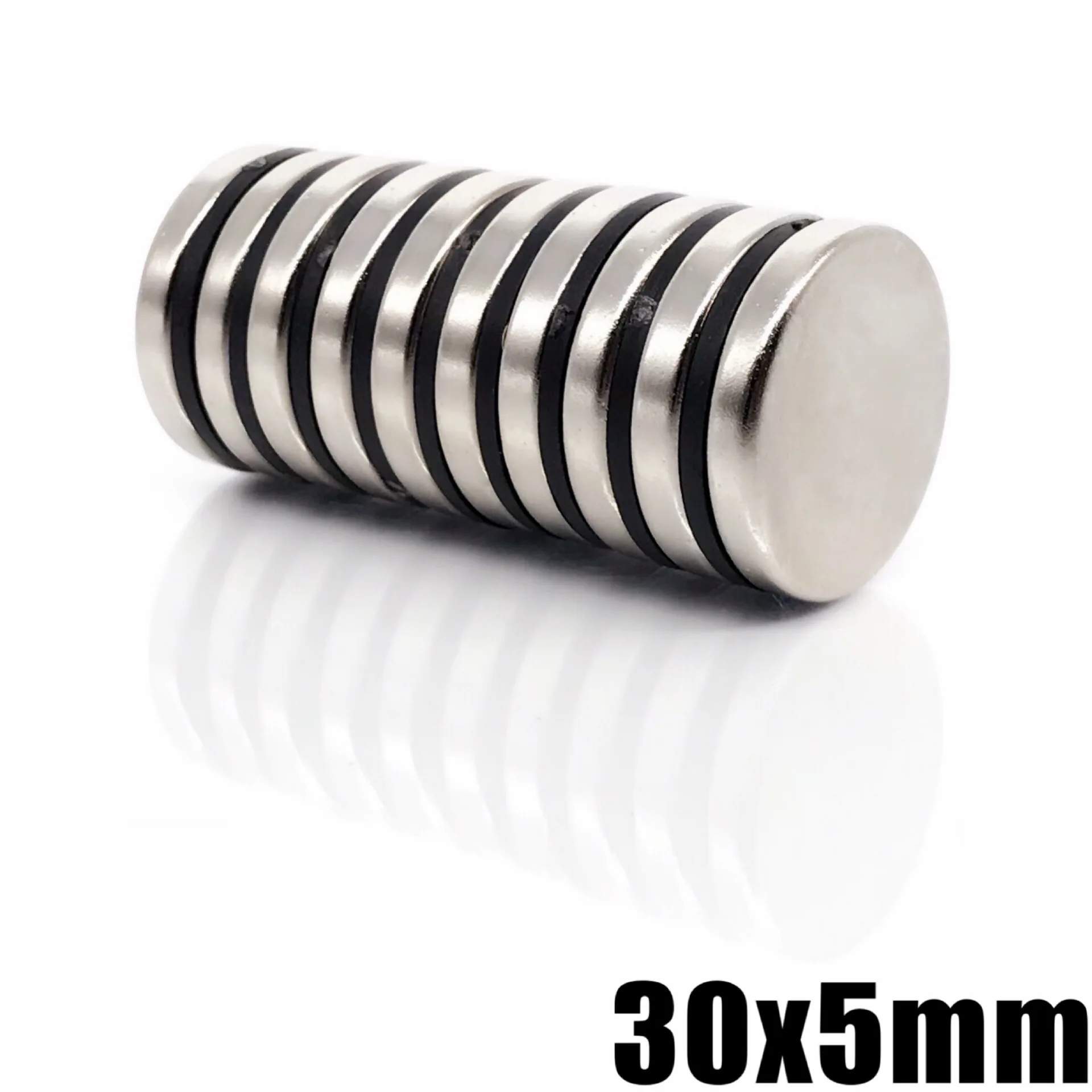 Jual Magnet Bulat Power Full Neodymium N D F E B N 3 5 Ukuran 20 X 2 Mm - Foto 13