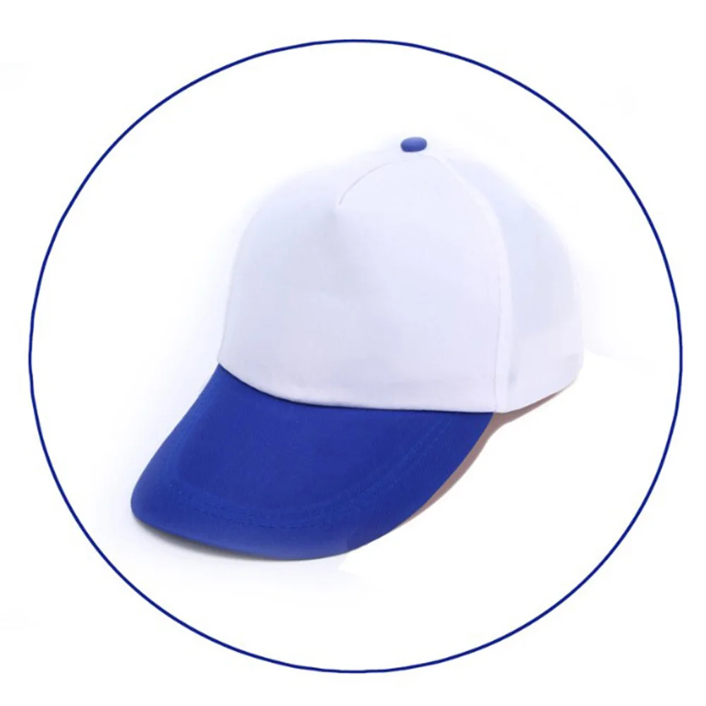 Berretto Da Baseball Uomo Donna, Sportivo E Casual, Tinta Unita Bianco, Regolabile E Traspirante