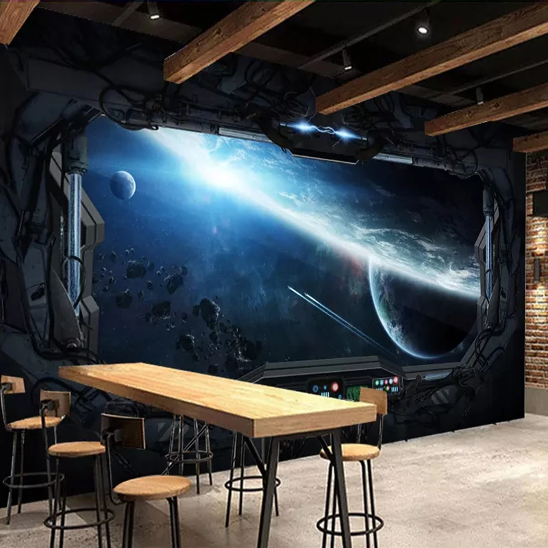 Custom-3D-Photo-Wallpaper-Cosmic-Space-Cabin-Spacecraft-Wall-Painting-3D-Restaurant-Hotel-Internet-Gaming-Room (2)