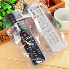 1set = 5 stücke 27*12cm Staub Proof Wasserdichte Schrumpf Film Klar Video TV Klimaanlage fernbedienung Abdeckung Fall Lagerung Taschen Protector