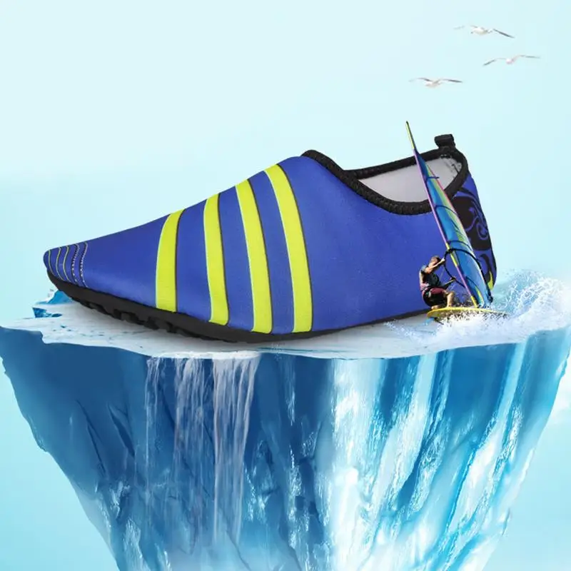 

Men Women Comfort Skin Shoes Swimming Yoga Sport Pointed Toe Slip-On Flat TPR