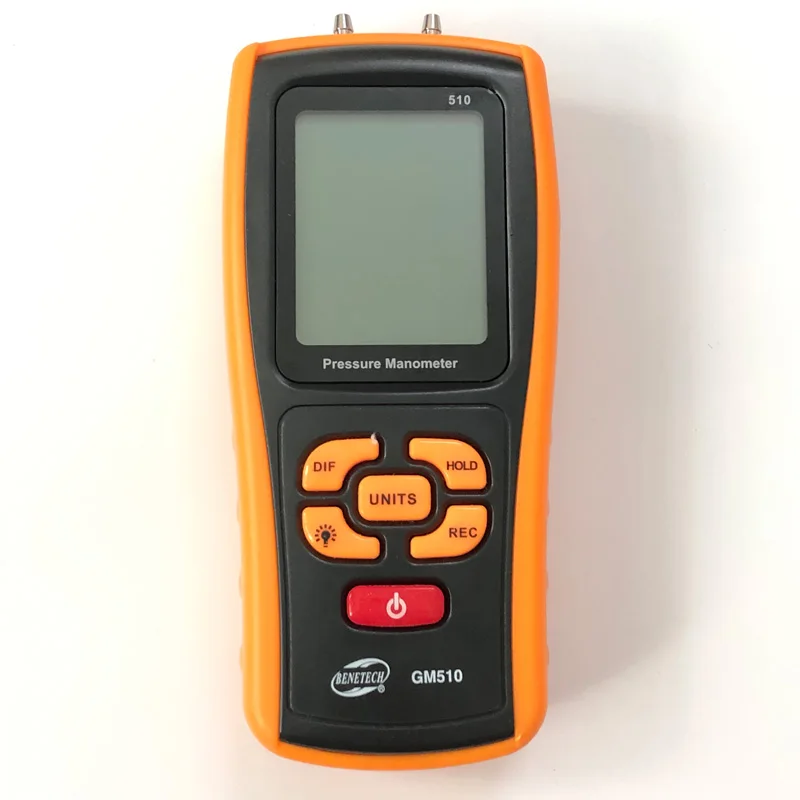 Portable Digital LCD display Pressure manometer GM510 Differential pressure gauge | Инструменты