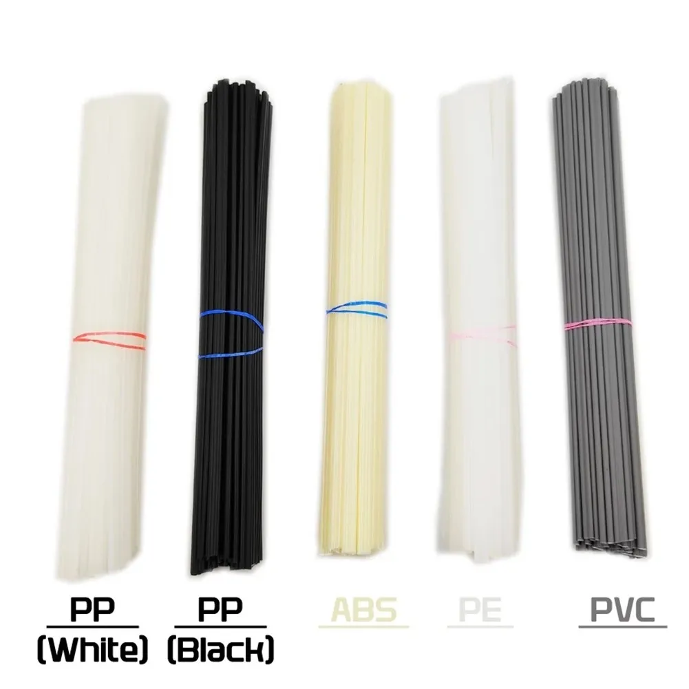 grey blue ABS Plastic welding rods MIX yellow white red green/ 40pcs 