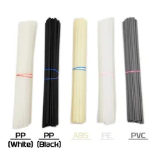 20/50pcs Plastic Welding Rods ABS/PP/PVC/PE Welding Sticks 200mm Welder Tool Bumper Repair Non-toxic And Tasteless 5x2.5mm