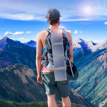 

CHOETECH 14W USB Solar Panel Charger For iPhone For xiaomi Tablet Solar W/4 Camera For Smartphone Panel K9N1