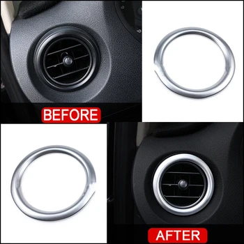 

Wooeight 2Pcs Side Air Condition AC Outlet Vent Molding Ring Cover Trim Fit for Mercedes-Benz Vito W447 2014 2015 2016 2017 2018