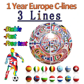 

Europe Italy code sports premium channel code M3U enigma2 Hot dvb-t2 Cccam 3 Lines stable and cheaper French UK