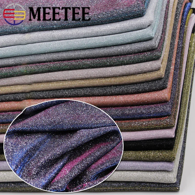 Meetee 100x140 см цветная ткань Низкая эластичная градиентная ткань для танцевального платья вечерние платья Одежда для выступлений одежда Backgound Deco
