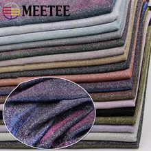 Meetee 100x140 см цветная ткань Низкая эластичная градиентная ткань для танцевального платья вечерние платья Одежда для выступлений одежда Backgound Deco