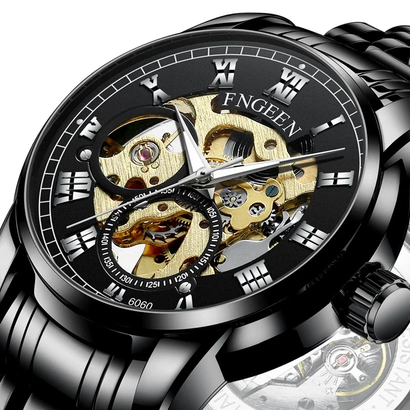 

Fashion Men's Mechanical Watch Waterproof Luminous Automatic Sports Watches Brand Trend Mens 2020 Wristwatch Mechanics For Men