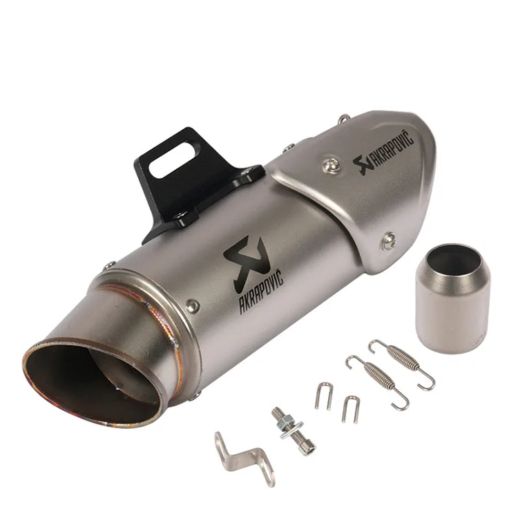 51 мм Универсальный Akrapovic мотоцикл выхлопной трубы для RC390 KTM250 gsxr600 Z750 300R15R25R3R6 Z250 - Цвет: A