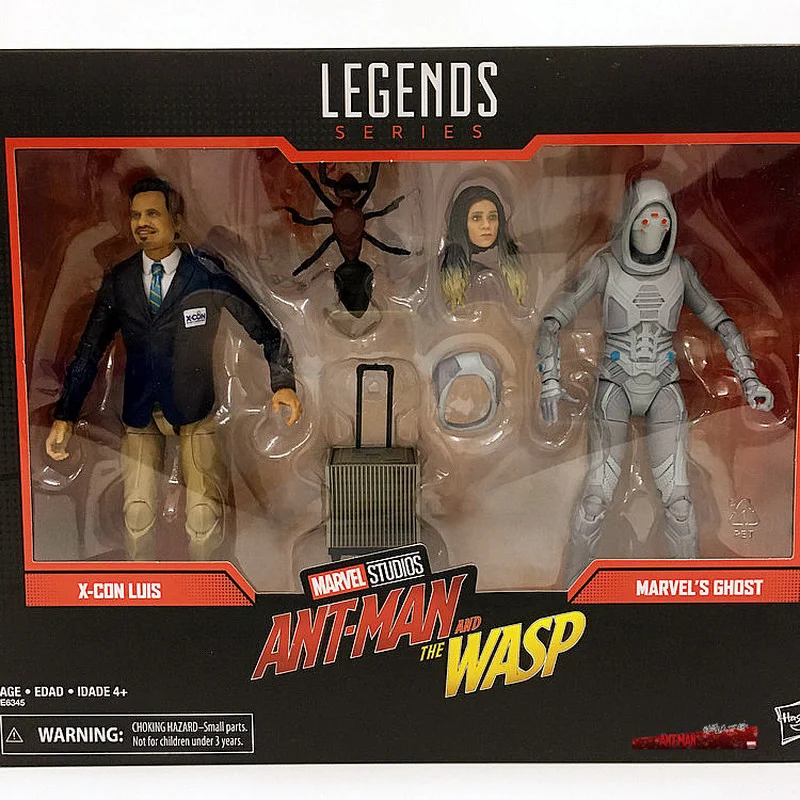 Marvel Legends 80 Years Series Ant-Man 2 Wasp X-con Luis Marvel's Ghost Set Action Figure Doll Toys Model | Игрушки и хобби