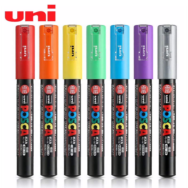 Uni Posca Pennarello Colorato Art Pennarello Scuola Cancelleria Forniture Per Ufficio Pennarello Extra Fine Art Pennarelli Pc-1M