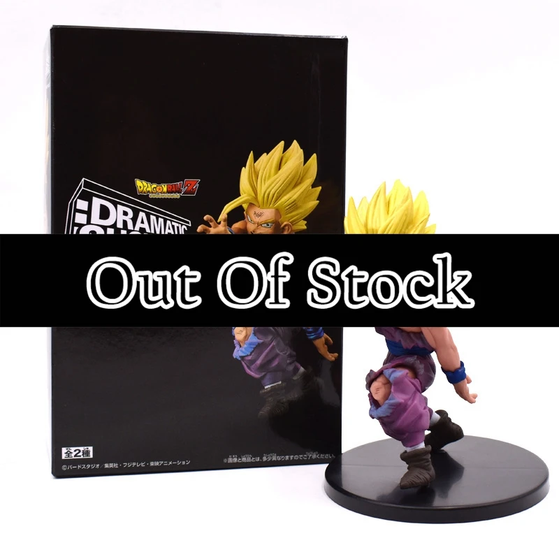11-23 см Dragon Ball Z Super Goku Son Gohan Broly Vegeta Cell Frieza Buu Broli trunks лопуха ПВХ Фигурки коллекционные игрушки