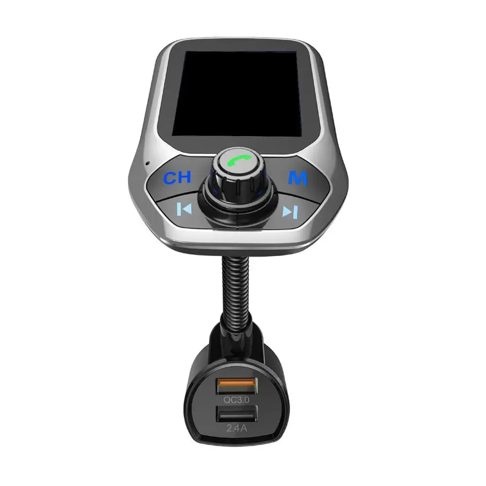 T43 автомобильный Bluetooth Mp3 многофункциональный большой цветной экран 3,0 Bluetooth автомобильное зарядное устройство без потерь автомобильный Playe