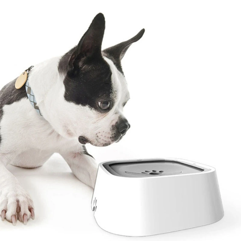 HLZS-KIMPETS поплавковая миска для питомца кошки с защитой от брызг, не смачивающий рот, кормушка для воды, противоскользящая миска для питомца, миска для щенка