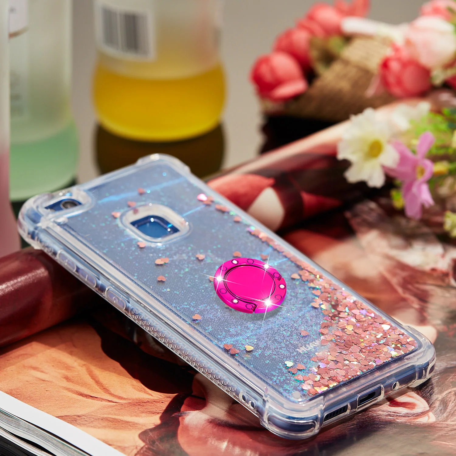 Ударопрочный чехол из ТПУ с кольцом на палец для Huawei Mate 30 Pro 20 10 P Smart 2019 P9 8 Lite 2017 Y3 Y5