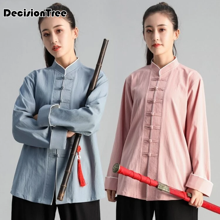 21 Long Sleeve Women Tai Kungfu Clothing Suit And Taijiquan Martial Arts Clothing Men Wing Chun Suit Comfortable Yoga Set Trainning Exercise Sets Aliexpress