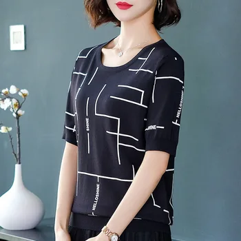 

2020 tshirt women t shirt friends white new hot style letter friends print short sleeve t-shirts Europe