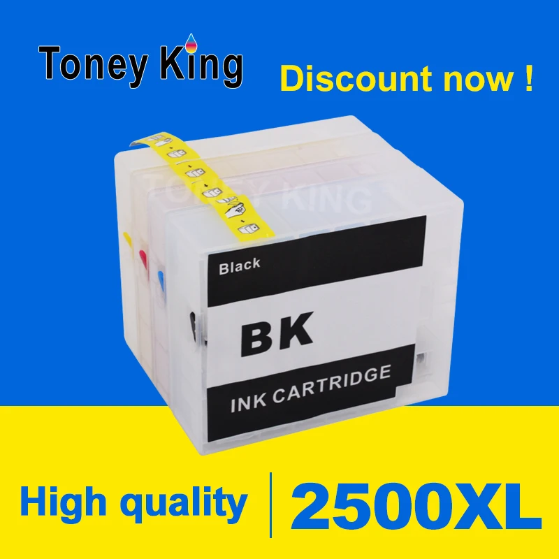 Toney King PGI-2500 многоразовый картридж для принтера Canon MAXIFY IB4050 Ib4150 MB5050 MB5150 MB5350 MB5450