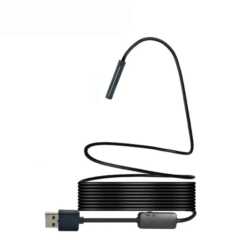 

5m 1200P HD WIFI Endoscope With 8 LED Lights Waterproof Inspection Hose Endoscopes For Mobile Phone IOS Android Endoscope Device