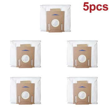 

5Pack Dust Bags For ECOVACS T8/T8AIVI/DX93 Vacuum Cleaner Parts Replacement Household Cleaning Tools